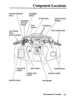 Предварительный просмотр 19 страницы Honda TRX350TE Fourtrax 350 ES Owner'S Manual