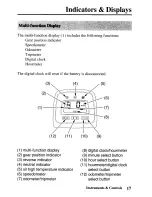 Preview for 25 page of Honda TRX350TE Fourtrax 350 ES Owner'S Manual