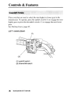 Preview for 38 page of Honda TRX350TE Fourtrax 350 ES Owner'S Manual