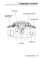 Предварительный просмотр 103 страницы Honda TRX350TE Fourtrax 350 ES Owner'S Manual