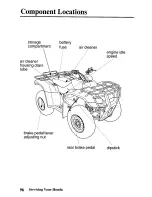 Preview for 104 page of Honda TRX350TE Fourtrax 350 ES Owner'S Manual