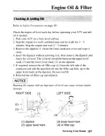 Preview for 115 page of Honda TRX350TE Fourtrax 350 ES Owner'S Manual