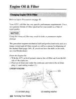 Preview for 116 page of Honda TRX350TE Fourtrax 350 ES Owner'S Manual