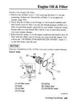 Предварительный просмотр 117 страницы Honda TRX350TE Fourtrax 350 ES Owner'S Manual