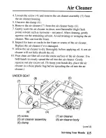 Предварительный просмотр 123 страницы Honda TRX350TE Fourtrax 350 ES Owner'S Manual