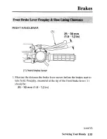 Preview for 141 page of Honda TRX350TE Fourtrax 350 ES Owner'S Manual