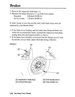 Предварительный просмотр 142 страницы Honda TRX350TE Fourtrax 350 ES Owner'S Manual