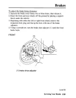 Предварительный просмотр 143 страницы Honda TRX350TE Fourtrax 350 ES Owner'S Manual