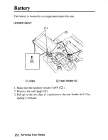 Предварительный просмотр 160 страницы Honda TRX350TE Fourtrax 350 ES Owner'S Manual