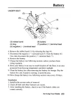 Preview for 161 page of Honda TRX350TE Fourtrax 350 ES Owner'S Manual