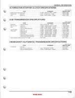 Preview for 13 page of Honda TRX400 FA 2004 fourtrax rancher Service Manual