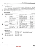 Preview for 161 page of Honda TRX400 FA 2004 fourtrax rancher Service Manual