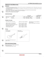 Preview for 209 page of Honda TRX400 FA 2004 fourtrax rancher Service Manual