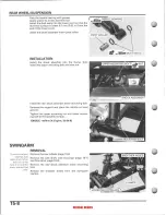 Preview for 296 page of Honda TRX400 FA 2004 fourtrax rancher Service Manual