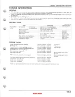 Preview for 335 page of Honda TRX400 FA 2004 fourtrax rancher Service Manual