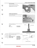 Preview for 355 page of Honda TRX400 FA 2004 fourtrax rancher Service Manual