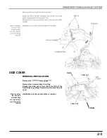 Предварительный просмотр 31 страницы Honda TRX400EX FOURTRAX 1999 Service Manual