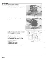 Предварительный просмотр 76 страницы Honda TRX400EX FOURTRAX 1999 Service Manual