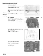 Предварительный просмотр 182 страницы Honda TRX400EX FOURTRAX 1999 Service Manual