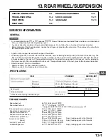 Предварительный просмотр 185 страницы Honda TRX400EX FOURTRAX 1999 Service Manual