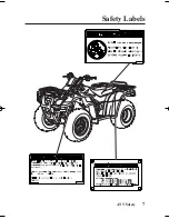 Предварительный просмотр 16 страницы Honda TRX400FA 2005 Owner'S Manual