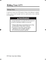 Предварительный просмотр 119 страницы Honda TRX400FA 2005 Owner'S Manual