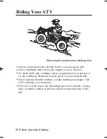 Предварительный просмотр 123 страницы Honda TRX400FA 2005 Owner'S Manual