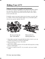 Предварительный просмотр 125 страницы Honda TRX400FA 2005 Owner'S Manual