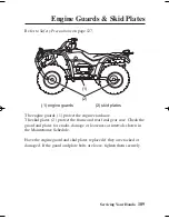 Предварительный просмотр 198 страницы Honda TRX400FA 2005 Owner'S Manual