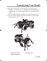 Предварительный просмотр 214 страницы Honda TRX400FA 2005 Owner'S Manual