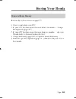 Предварительный просмотр 218 страницы Honda TRX400FA 2005 Owner'S Manual