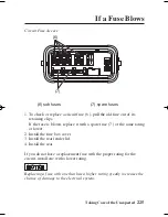 Предварительный просмотр 234 страницы Honda TRX400FA 2005 Owner'S Manual