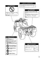 Предварительный просмотр 15 страницы Honda TRX400FW Foreman 400 Owner'S Manual