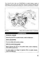 Предварительный просмотр 57 страницы Honda TRX400FW Foreman 400 Owner'S Manual