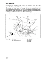 Предварительный просмотр 140 страницы Honda TRX400FW Foreman 400 Owner'S Manual