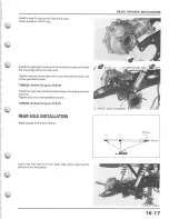 Preview for 313 page of Honda TRX400FW Service Manual