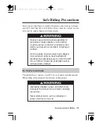 Предварительный просмотр 70 страницы Honda TRX420FA Owner'S Manual