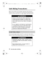 Предварительный просмотр 86 страницы Honda TRX420FA1 Owner'S Manual