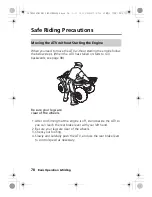 Предварительный просмотр 86 страницы Honda TRX420FM1 4 x 4 Owner'S Manual