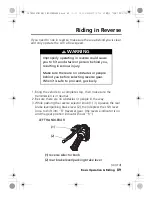 Предварительный просмотр 97 страницы Honda TRX420FM1 4 x 4 Owner'S Manual