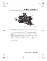 Предварительный просмотр 105 страницы Honda TRX420FM1 4 x 4 Owner'S Manual