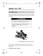 Предварительный просмотр 108 страницы Honda TRX420FM1 4 x 4 Owner'S Manual