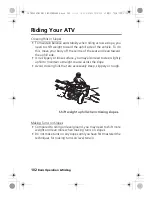 Предварительный просмотр 110 страницы Honda TRX420FM1 4 x 4 Owner'S Manual