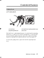 Предварительный просмотр 34 страницы Honda TRX450ER Owner'S Manual