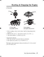 Предварительный просмотр 58 страницы Honda TRX450ER Owner'S Manual