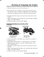 Предварительный просмотр 60 страницы Honda TRX450ER Owner'S Manual