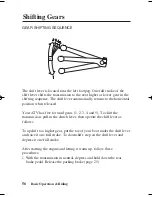 Предварительный просмотр 65 страницы Honda TRX450ER Owner'S Manual