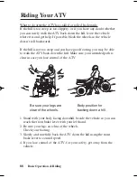 Предварительный просмотр 75 страницы Honda TRX450ER Owner'S Manual