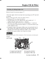 Предварительный просмотр 104 страницы Honda TRX450ER Owner'S Manual