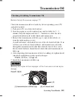 Предварительный просмотр 110 страницы Honda TRX450ER Owner'S Manual